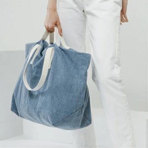 Baggu Washed Denim Weekend Bag